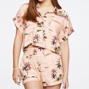 NWT Forever21 Tropical sprint Set sz XL (13)